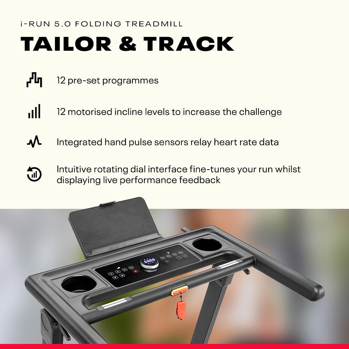 Reebok i-Run 5.0 Folding Treadmill
