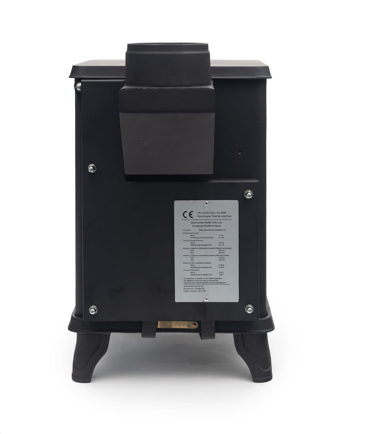Salamander Hobbit Stove Smoke Exempt Multifuel Wood Burning Stove 4kW DEFRA ECODESIGN VARIANT