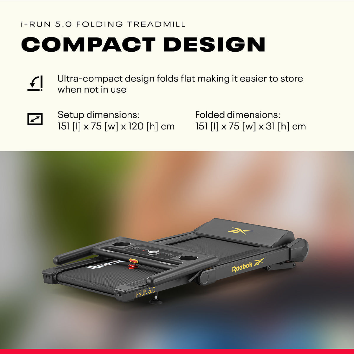 Reebok i-Run 5.0 Folding Treadmill