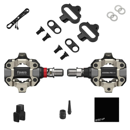 Favero Assioma PRO MX-1 Power Meter Pedals | MTB & Gravel