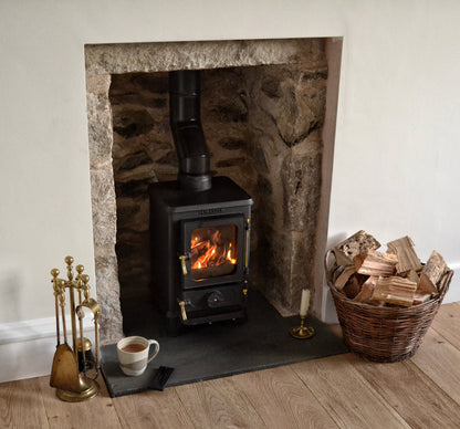 Salamander Hobbit Stove Smoke Exempt Multifuel Wood Burning Stove 4kW DEFRA ECODESIGN VARIANT